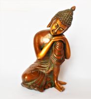 Buddha, sitzend, Figur, Skulptur